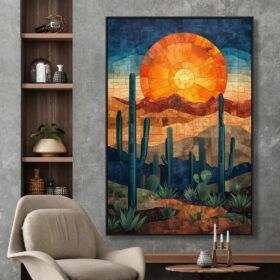 Desert Mosaic Dawn